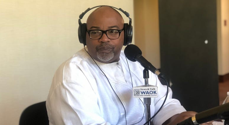 Derrick Boazman live at the Day of the Arts with WAOK Derrick Boazman live at the Day of the Arts