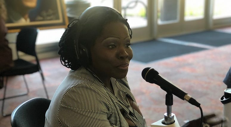 Costume Designer Nyrobi Moss on Too Much Truth with Derrick Boazman on 10/10/19 Costume Designer Nyrobi Moss