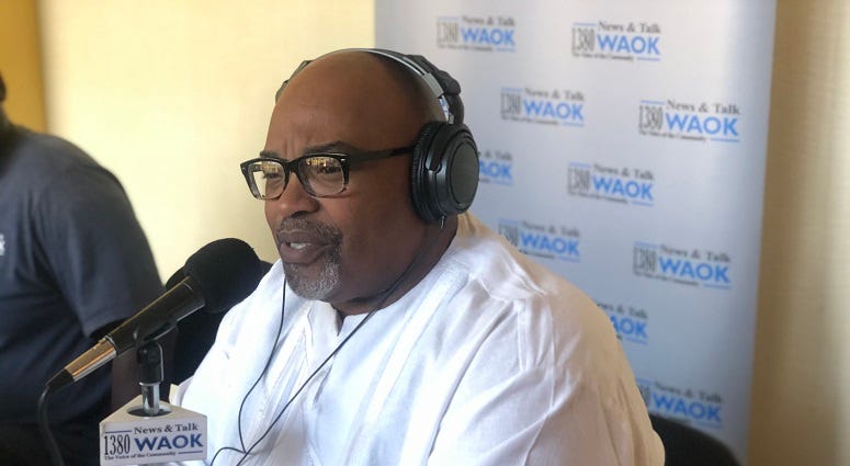 Derrick Boazman live at the Day of the Arts with WAOK Derrick Boazman live at the Day of the Arts