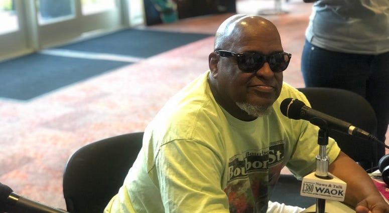 Artist Cecil Bernard live with Derrick Boazman on 10/10/19 Artist Cecil Bernard