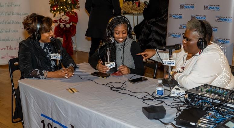 "Magical Holiday Monday" with Tina Lifford, Aunt Vi of Queen Sugar and News and Talk 1380 WAOK/RADIO.COM-12