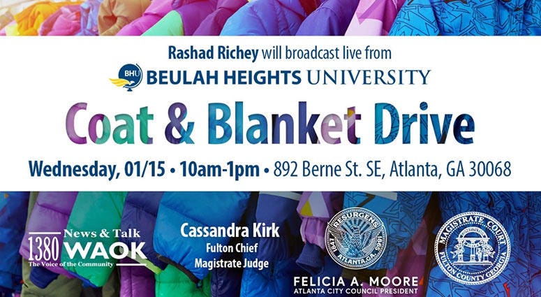 Coat & Blanket Drive Coat & Blanket Drive
