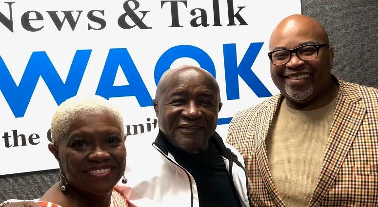 Derrick Boazman with Pam Ware and Carl Ware on 10/15/19 Derrick Boazman with Pam Ware and Carl Ware