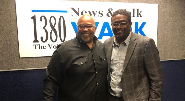 Derrick Boazman with Charles "Champ" Walker Derrick Boazman with Charles "Champ" Walker