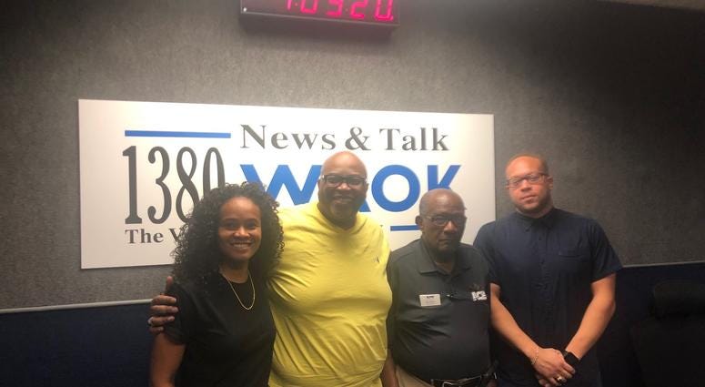 Derrick Boazman, with Kim Murray, Reto Smith, Star Rogers in Atlanta, ga on 10/28/19 Derrick Boazman, with Kim Murray, Reto Smith, Star Rogers