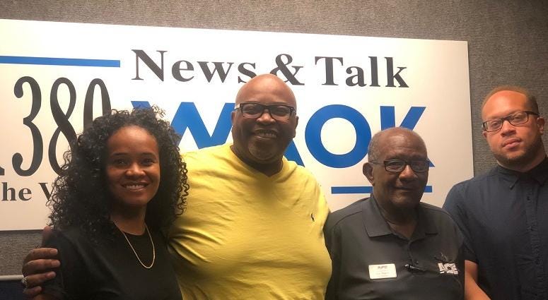 Derrick Boazman, with Kim Murray, Reto Smith, Star Rogers in Atlanta, ga on 10/28/19 Derrick Boazman, with Kim Murray, Reto Smith, Star Rogers
