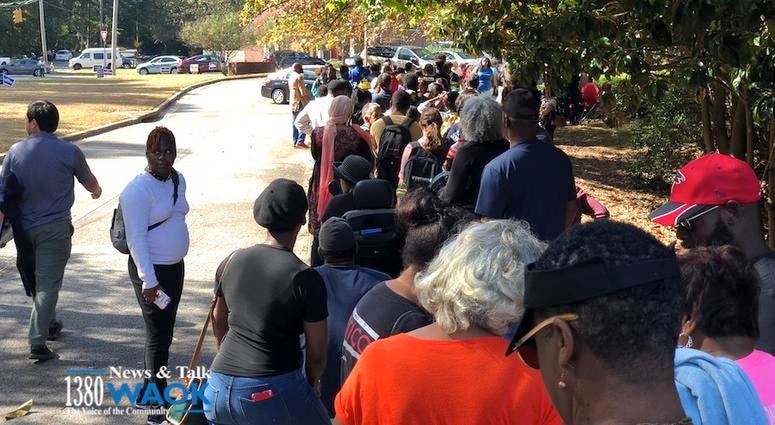 Line For Tickets To See President Obama Line For Tickets To See President Obama