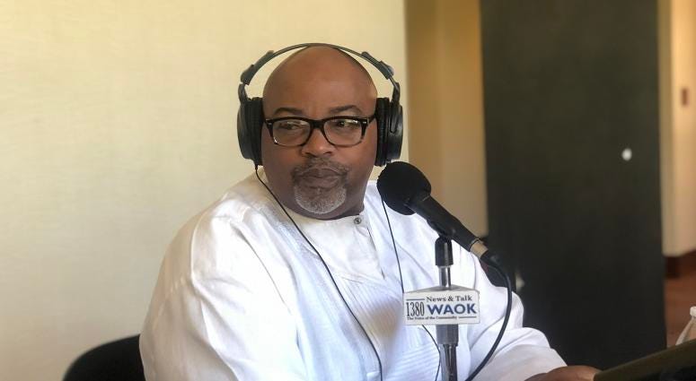 Derrick Boazman live at the Day of the Arts with WAOK Derrick Boazman live at the Day of the Arts