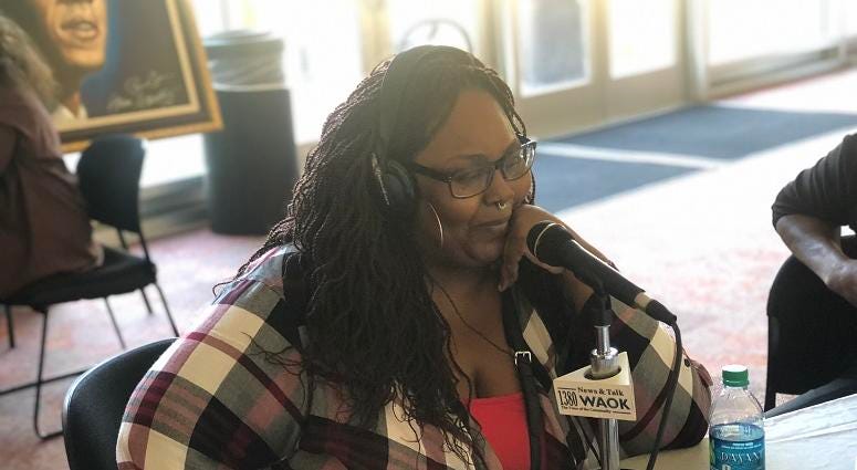 Play Writer Learical Jones live on Too Much Truth with Derrick Boazman on 10/10/19 Play Writer Learical Jones