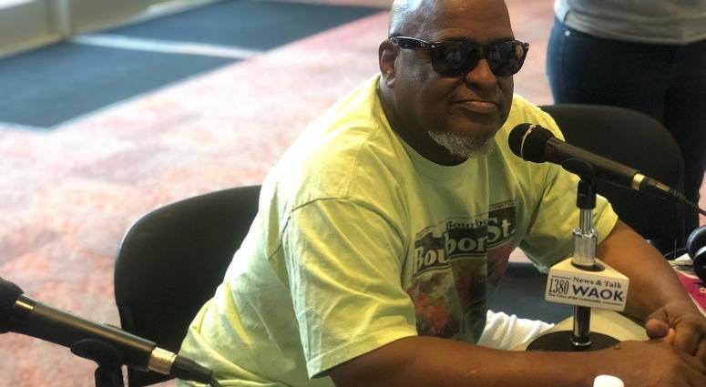 Artist Cecil Bernard live with Derrick Boazman on 10/10/19 Artist Cecil Bernard
