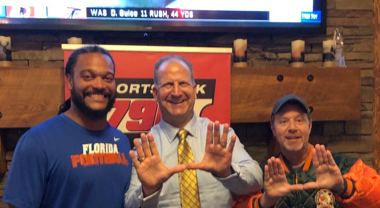 Gino Torretta with Hoch and Crowder