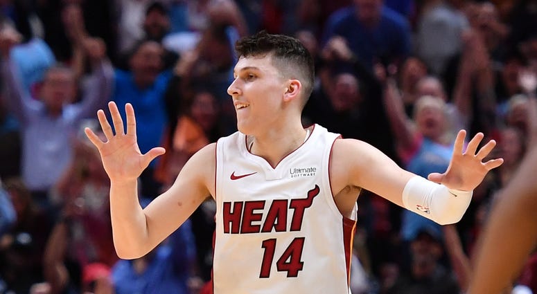 Tyler Herro vs Bulls