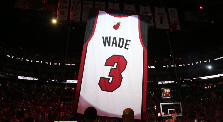 Wade Jersey Retired