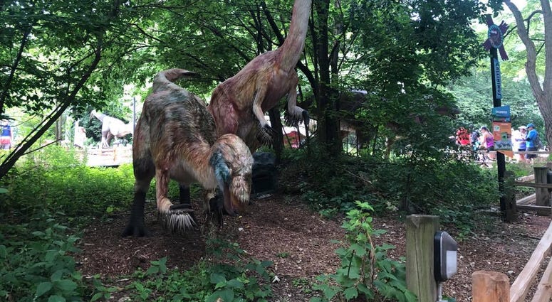 Dinos Everywhere! at Brookfield Zoo Dinos Everywhere! at Brookfield Zoo