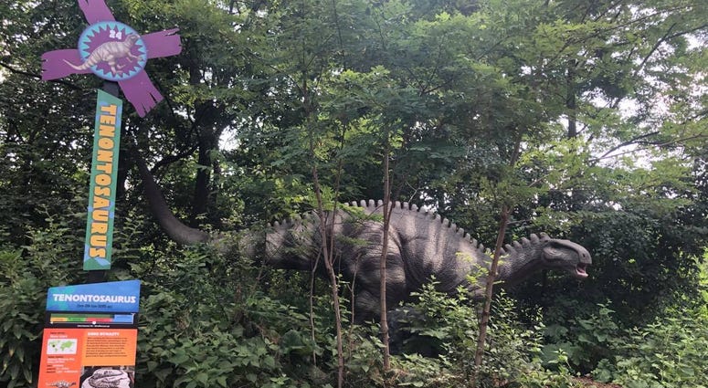 Dinos Everywhere! at Brookfield Zoo Dinos Everywhere! at Brookfield Zoo