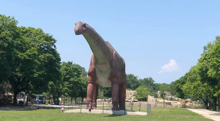 Dinos Everywhere! at Brookfield Zoo Dinos Everywhere! at Brookfield Zoo