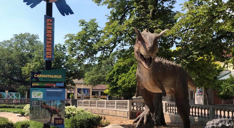 Dinos Everywhere! at Brookfield Zoo Dinos Everywhere! at Brookfield Zoo