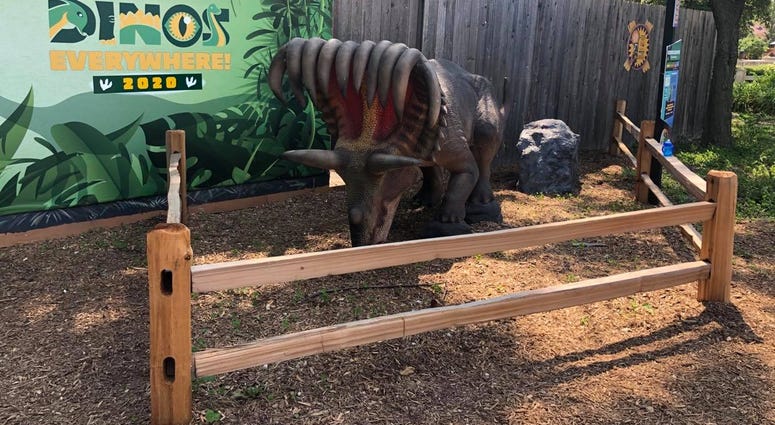 Dinos Everywhere! at Brookfield Zoo Dinos Everywhere! at Brookfield Zoo