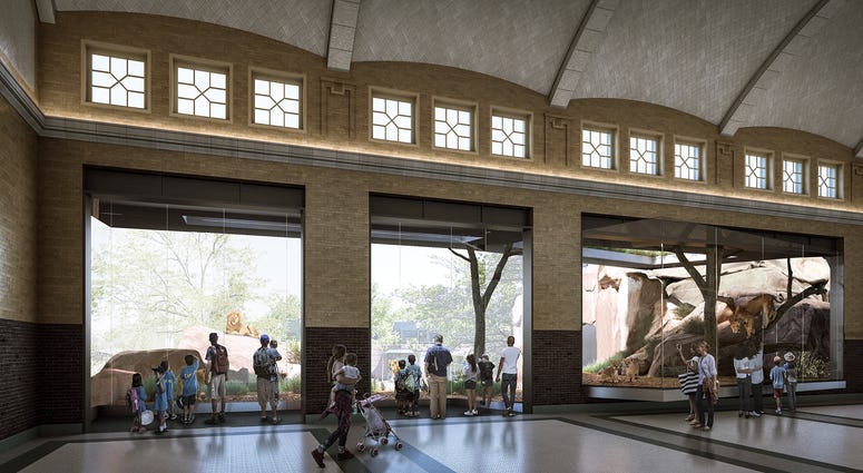 Kovler Lion House rendering - Lincoln Park Zoo Kovler Lion House rendering - Lincoln Park Zoo