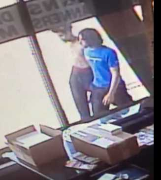 Police say these two men are wanted for attempting to rob a woman in Old Town on July 24, 2019. Police say these two men are wanted for attempting to rob a woman in Old Town on July 24, 2019.