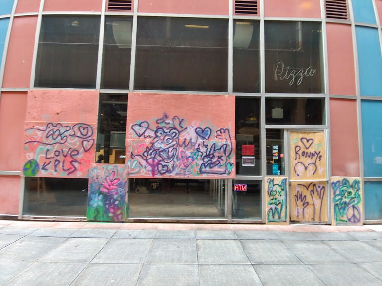 Downtown Steakhouse Still Boarded Up 3 Weeks After Looting