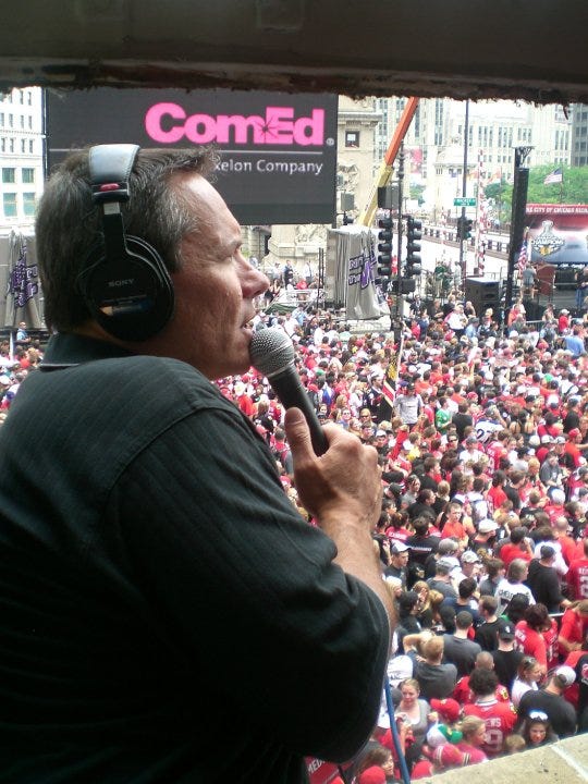 Jeff Joniak, Blackhawks Parade 2010