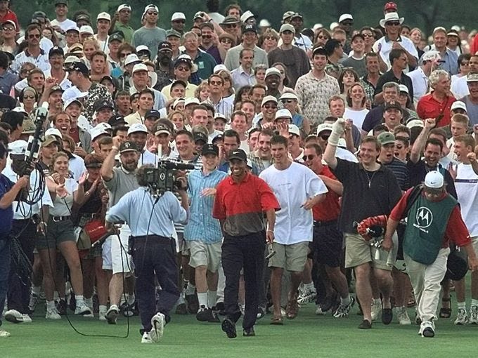 Tiger Woods, 1997 Motorola Western Open