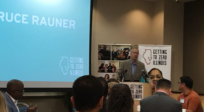 Governor Bruce Rauner, Getting to Zero Illinois