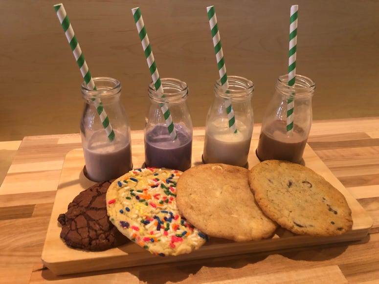 JoJo’s Milk Bar cookie flight JoJo’s Milk Bar cookie flight