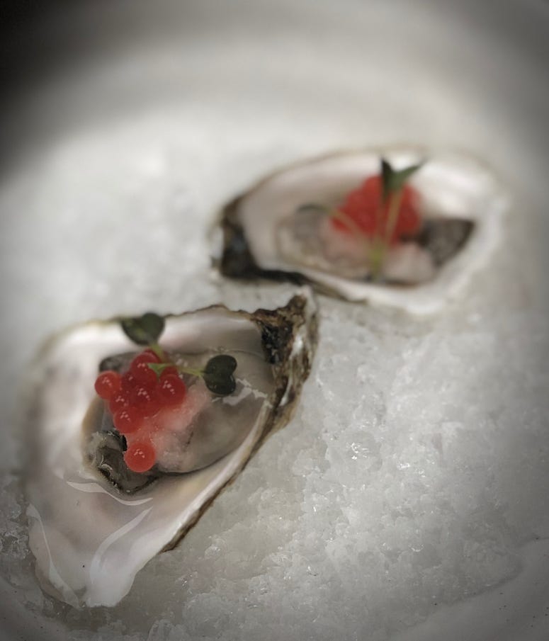 Island Creek Oysters at Onward Island Creek Oysters at Onward