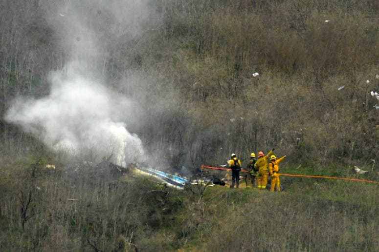Los Angeles deputies shared Kobe Bryant crash photos