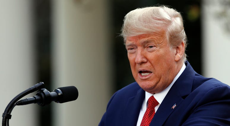 Trump adds 30 days to distancing guidelines as virus spreads