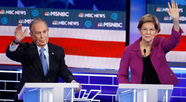Bloomberg And Warren