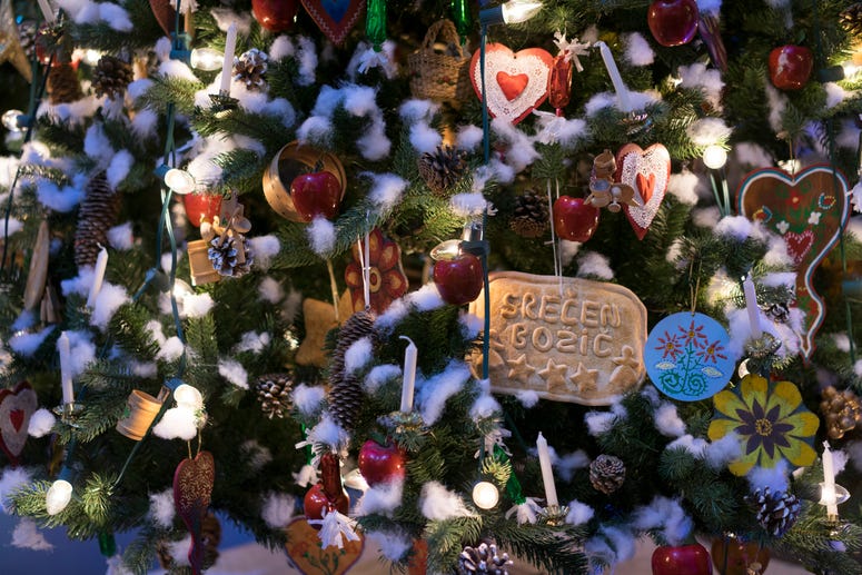 One of the nearly 60 trees and displays at MSI's Christmas Around the World One of the nearly 60 trees and displays at MSI's Christmas Around the World