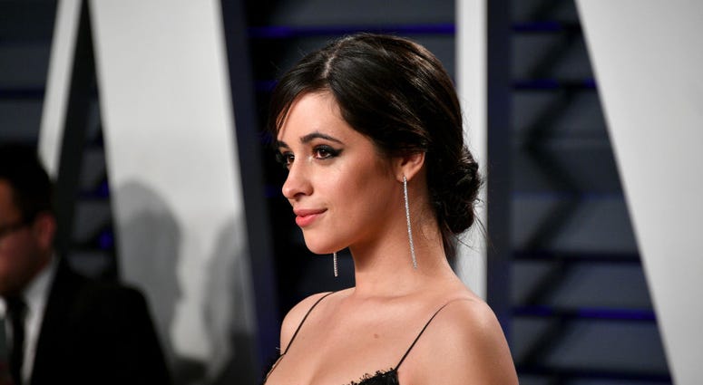 Camila Cabello attends the 2019 Vanity Fair Oscar Party hosted by Radhika Jones at Wallis Annenberg Center for the Performing Arts on February 24, 2019 in Beverly Hills, California Camila Cabello attends the 2019 Vanity Fair Oscar Party hosted by Radhika Jones at Wallis Annenberg Center for the Performing Arts on February 24, 2019 in Beverly Hills, California