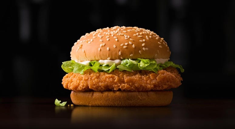 McSpicy Chicken Sandwich from Hong Kong McSpicy Chicken Sandwich from Hong Kong