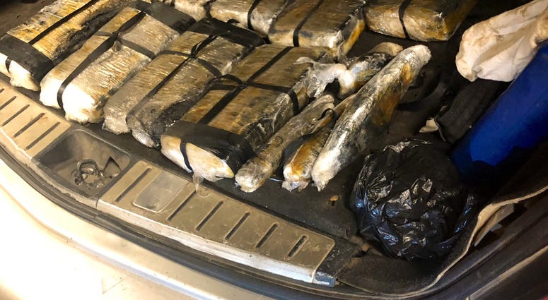 A man is facing a felony drug charge after police found more than 10 kg of cocaine hidden in a vehicle during a traffic stop Tuesday in Gresham on the South Side. A man is facing a felony drug charge after police found more than 10 kg of cocaine hidden in a vehicle during a traffic stop Tuesday in Gresham on the South Side.