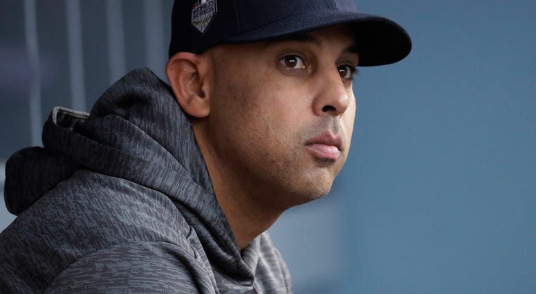 Boston Red Sox Manager Alex Cora