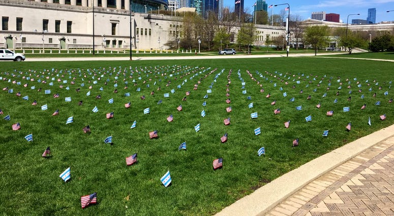 A 24-hour vigil is underway along Chicago's lakefront to honor the city's fallen police officers. A 24-hour vigil is underway along Chicago's lakefront to honor the city's fallen police officers.