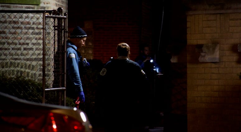 Police investigate the scene where two teens were shot Feb. 3, 2020, in the 7900 block of South Paxton Avenue in South Chicago. Police investigate the scene where two teens were shot Feb. 3, 2020, in the 7900 block of South Paxton Avenue in South Chicago.