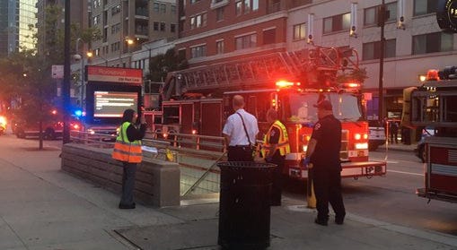 Red Line trains are being diverted Friday after a person was fatally struck by a train, and two others were injured in the South Loop, authorities said. Red Line trains are being diverted Friday after a person was fatally struck by a train, and two others were injured in the South Loop, authorities said.