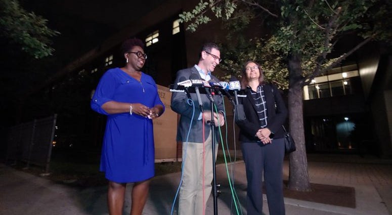 The president of the Chicago Teachers Union said they're looking forward to a great year, but are concerned there's not an agreement with the district yet. The president of the Chicago Teachers Union said they're looking forward to a great year, but are concerned there's not an agreement with the district yet.
