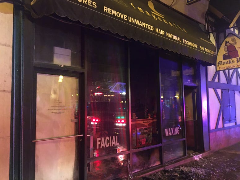 Fire officials are investigating a fire of “suspicious origins” Jan. 29, at a salon in the Loop. Fire officials are investigating a fire of “suspicious origins” Jan. 29, at a salon in the Loop.