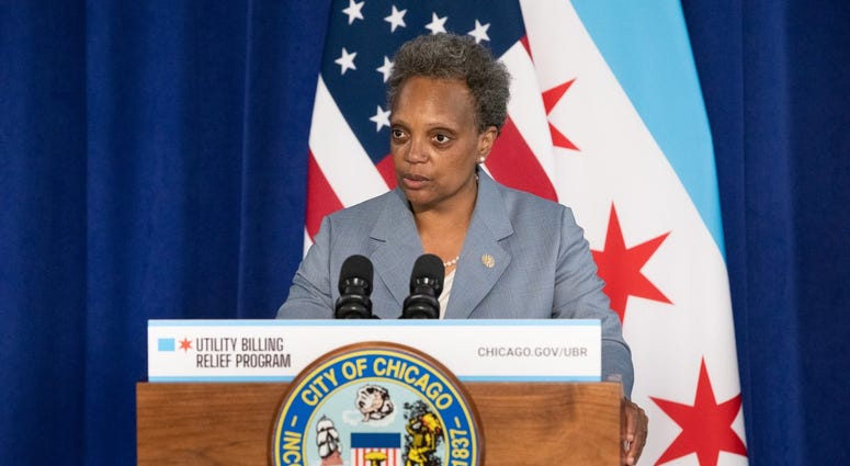 Mayor Lori Lightfoot has launched a new program designed to bring some relief to people having trouble paying their city water and sewer bills. Mayor Lori Lightfoot has launched a new program designed to bring some relief to people having trouble paying their city water and sewer bills.