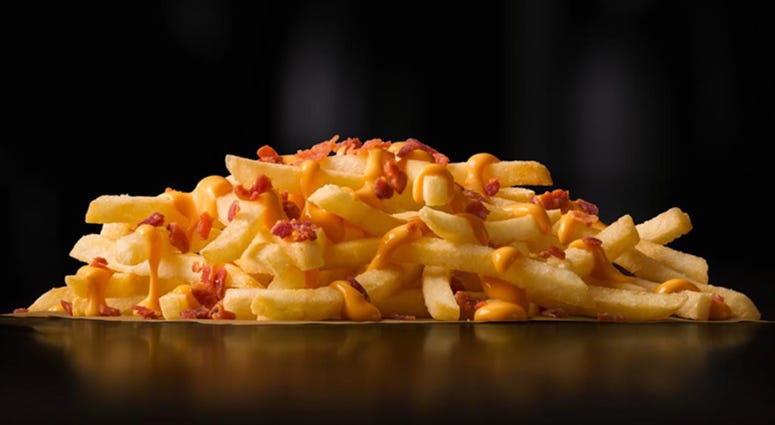 McDonald's French Fries With Cheese, Bacon McDonald's French Fries With Cheese, Bacon