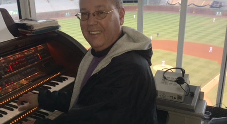Gary Pressy is in his 29th year behind the Lowry organ at Wrigley Field. Gary Pressy is in his 29th year behind the Lowry organ at Wrigley Field.
