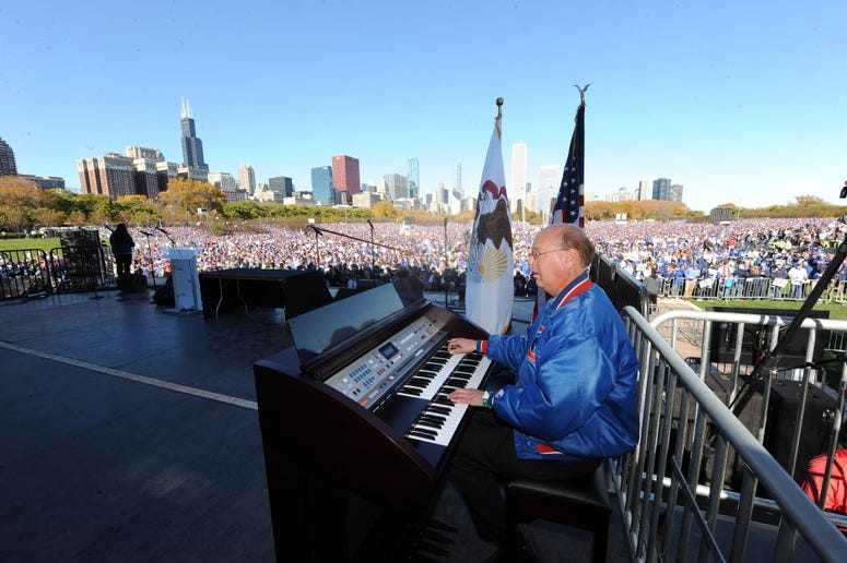 Gary Pressy at Cubs Rally Gary Pressy at Cubs Rally