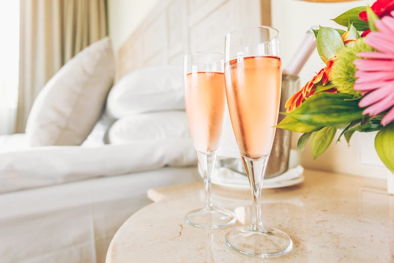 Champagne Hotel Room Champagne Hotel Room