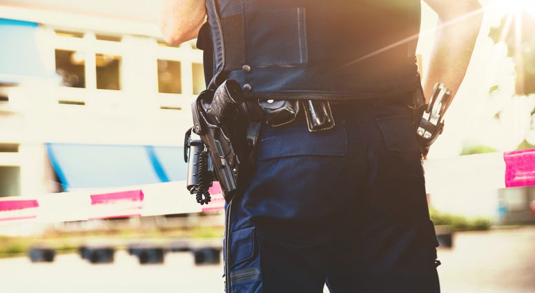 Police in school Police in school