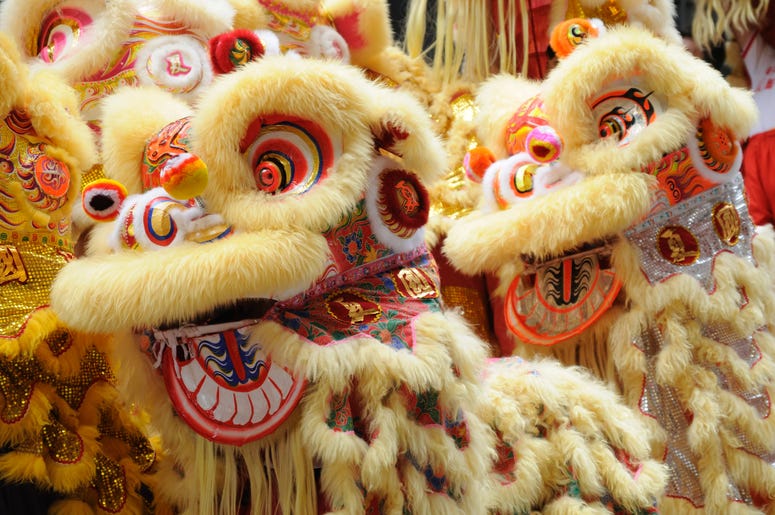 Chinese New Year Lion Dance Chinese New Year Lion Dance